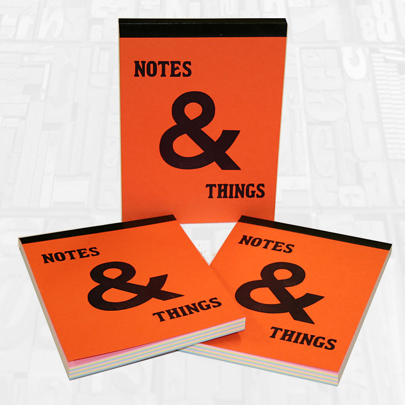 Notes & Things - rossletterpress